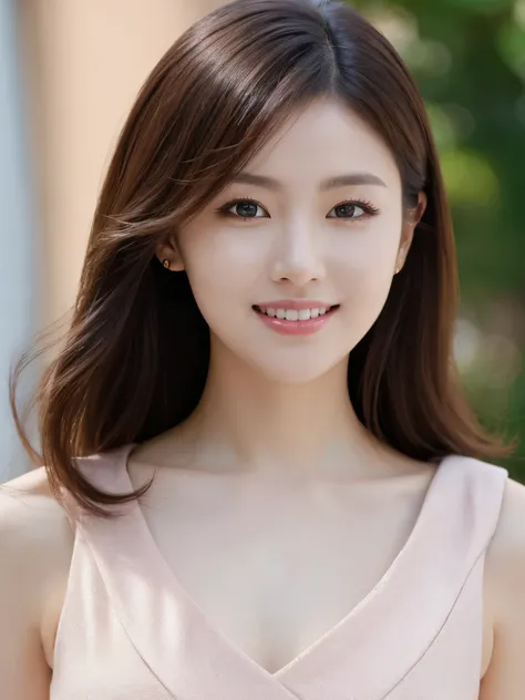 highest quality, full body, waist shot, masterpiece, dark eyebrows, ultra high resolution, realistic, very detailed, professional lighting smile, eagle nose, medium hair, random body orientation,