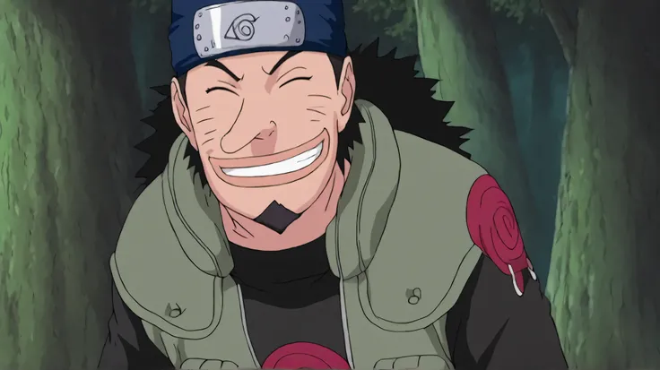 1boy, ((solo)), natural lighting, male with long nose focus, looking away, expressive happy face, closed eyes, usopp, black_usoppop_male hair, black_usoppop_facial hair, hat, Usopp from onepiece. curly black hair, young man, a very long nose,, He wore a c...