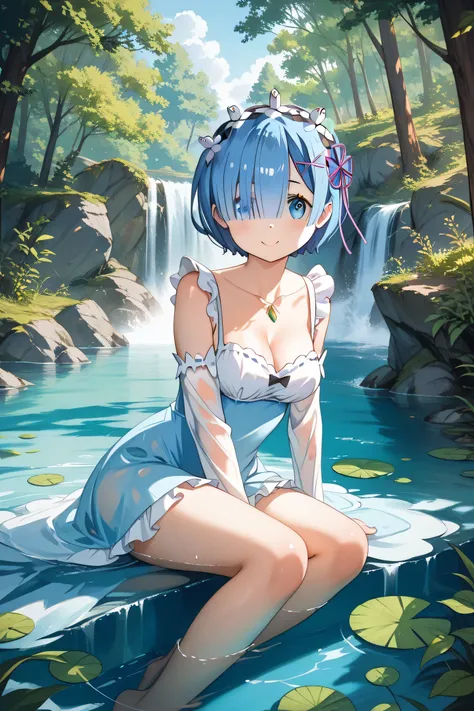 Rezero　Rem　Water color under