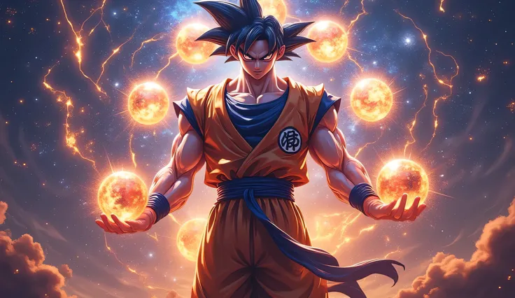 Goku Dragon the Seven Spheres