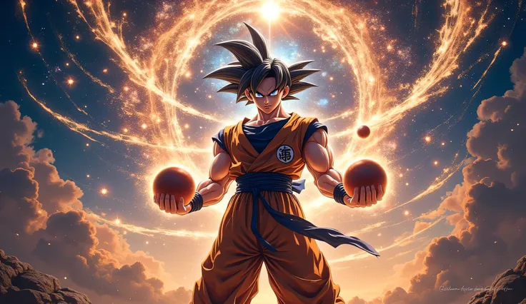 Goku Dragon the Seven Spheres