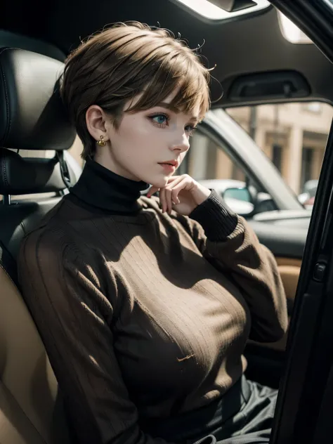 cinematic film still photographed.
Perfect appearance. Top quality. High resolution.
High quality photos. Photos that are in correct focus.
Correct human anatomy. Correct hand shape.
She is a grown woman. She is tall.
Her head is small. Her face is small....