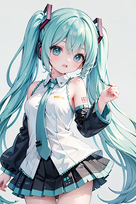 ((best quality)), ((masterpiece)), ( details), Hatsune Miku,cute,