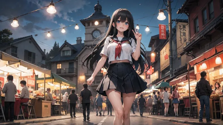 (incredibly-absurdiously-high-resolution:1.2), (top-quality), (CG Depicted in extremely Details), BREAK Lori-girl, 14-years-old, 1girl, (finely detailed cute face, beautiful baby face), BREAK (detailed-blue-cute-eyes:1.2), defined-eyelashes, Glossy lips, B...