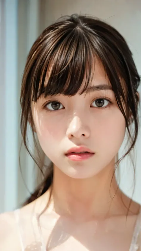 memory correction:255, Everything modern:1.66, Picture of a Cute Japanese Woman, smile, 20 years old, Straightening Oil, A single hair&Hair Balm:1.55, (photo realistic:1.4), (hyper realistic:1.4), (realistic:1.3), ( smoother lighting :1.05), (Improved Mo...