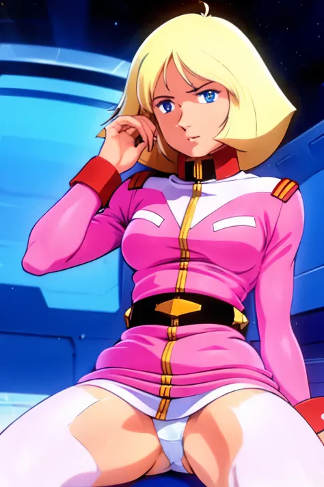 ((Top Quality)),((Top Quality)),miniskirt、white panties、 spread legs,show white panties,((masterpiece)), ( details), 1 girl,  sexy,Michal Ratkie、Space Century Federation Army Uniform、miniskirt、white pantiesminiskirt、white panties ((masterpiece)), miniskirt...