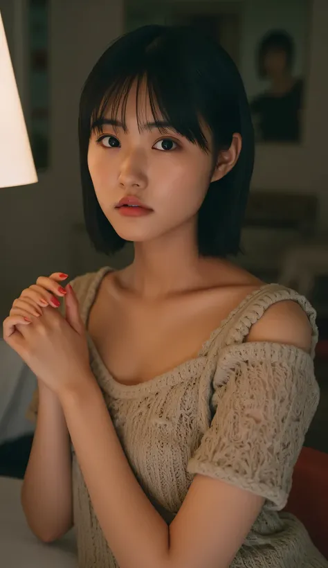 (nsfw:1.5),8k, RAW Portrait (Japanese woman turning her butt k), masterpiece、    author：  Mr...  name :1.2、    author：  Mr...  name , super high resolution, top quality, Real Life Photos ,(    evening :1.1), (((( beautiful girl 1:1.5))))、( cute face:1.3), ...