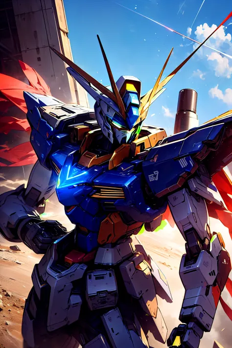 black。black色。black色の機体。 black。BLACK。Gundam,Mecha, robot ,not human,Shine,Alone,sci-fi,Shine eyes,, best quality,masterpiece, edgequality , beautiful intricate details,perspective silhouette ,((8k, best quality, masterpiece, very detailed, rule of thirds)),...