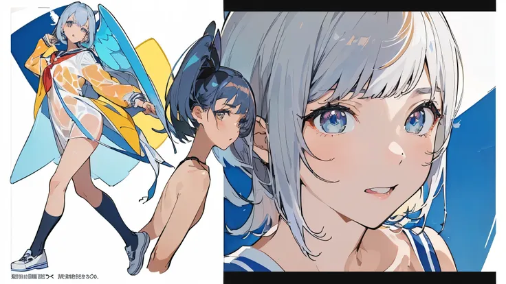 ((((realistic, Painting, 少female, 4K, masterpiece:1.5, masterpiece:1.5, top quality:1.5, High Resolution:1.5, Perfect Head:1.5, super detailed illustration:1.5, beautiful eyes:1.5, nude:1.5, character concept art:1.5, Official Art, hyper-detail, Full of ...