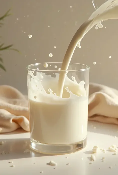 Designing a video about a delicious Rayeb milk product 