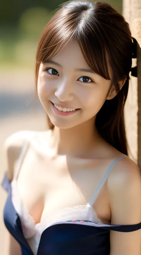 masterpiece,best quality,(Japanese girl),((Beautiful girl)),cleavage,(off shoulder:1.2),(perfect body beauty:1.2),(shy smile),From slightly above