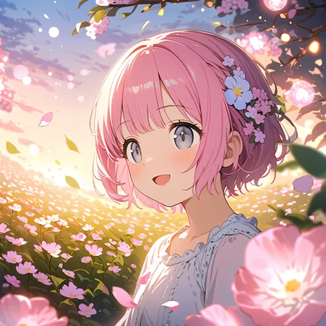 profile view, absurdres, highres, ultra detailed, 1girl ,
break,
souce anime, 4K, 8k, bokeh photography, soft focus, out-of-focus highlights,
dreamy ambiance, glowing circles, mesmerizing depth,
break,
Flower Fields: Frame the Scene with Bloomi...