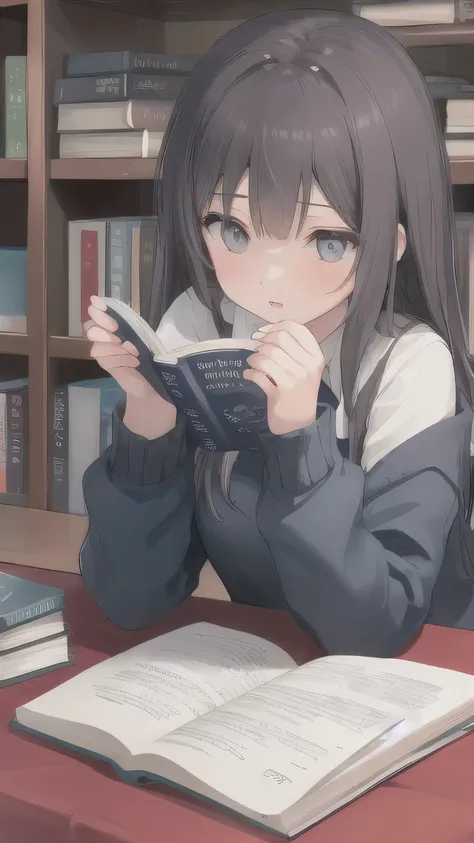 girl,reading,book