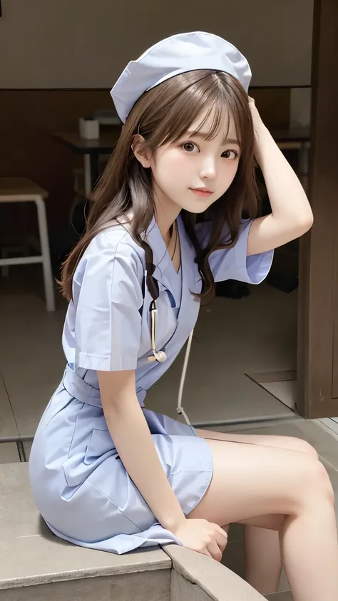 best quality, details, beautiful, insanely details, abusseur dress,perfect anatomy,
Japanese woman turning her butt k, black hair,Age 27,
(slender),
(small breasts best quality),
nsfw,(pubic hair:1.5),(open_Cat:1.0)Thinking, serious expression, sitting...