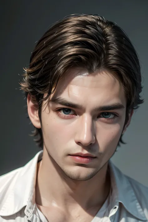 Create a handsome man model with a face