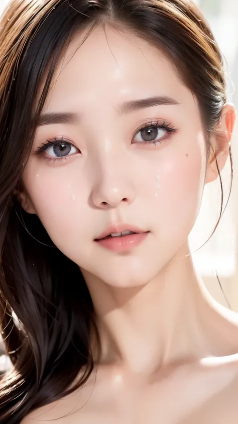 God 4K.  when earlobes are filled with fuel. realistic、Korean Top Model、 黄金比例のface 、( realistic,  realistic: 1.37), (table top, top quality: 1.2), (超High Resolution: 1.2), ( RAW photo : 1.2, Shot with Nikon), (sharp concentration: 1.3), (faceに焦点を当てる: 1.37)...