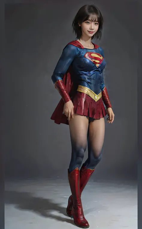 no background、 She always opens her mouth 、 She always has a troubled face 、Always close your eyes、((( BEAUTIFUL LEGS WITH BLACK TIGHTS .)))、(((stretch your legs、expensive、Expressing a beautiful smile)))、((((Make the most of )))、(((supergirl costume)))、(((...