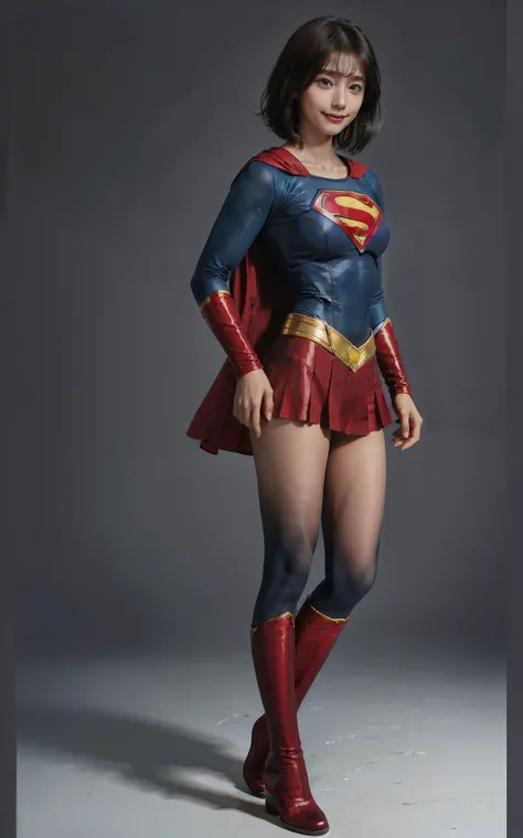 no background、 She always opens her mouth 、 She always has a troubled face 、Always close your eyes、((( BEAUTIFUL LEGS WITH BLACK TIGHTS .)))、(((stretch your legs、expensive、Expressing a beautiful smile)))、((((Make the most of )))、(((supergirl costume)))、(((...