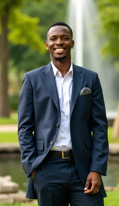 University graduate, (male) honors, ((African)),