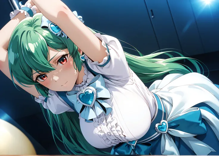 master piece、Best Quality,Super detailed,High resolution,Extremely detailed CG,Unity 8K Wallpaper,weat,score_9, score_8_up, score_7_up, score_6_up, score_5_up, score_4_up, source_anime,MinakamiSayo,Anime screenshots, Official Art、shirt, big breasts, dress,...