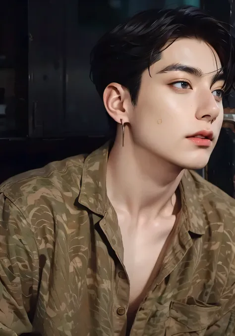 Jungkook BTS, muscular and marked