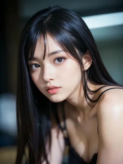 (Best quality, Masterpiece, Ultra High Resolution, (Photorealistic:1.4), Raw Photo, depth of field, professional lighting, perfect anatomy, extremely details), 1girl, 15-years-old, the most famous Japanese idol, (wearing most photorealistic clothes), (((mo...