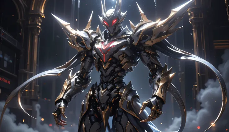 Devil robot floating arm upper body only