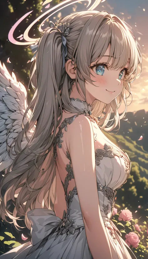 ((ultra-detailed)), (highly detailed CG illustration), (best quality:1.2), ultra-highly detailed, colorful composition, artistic photoshoot, 1girl, solo focus, ((upper body:1.4)), moe anime character, age girl, dainty facial structure, (baby face), (round ...
