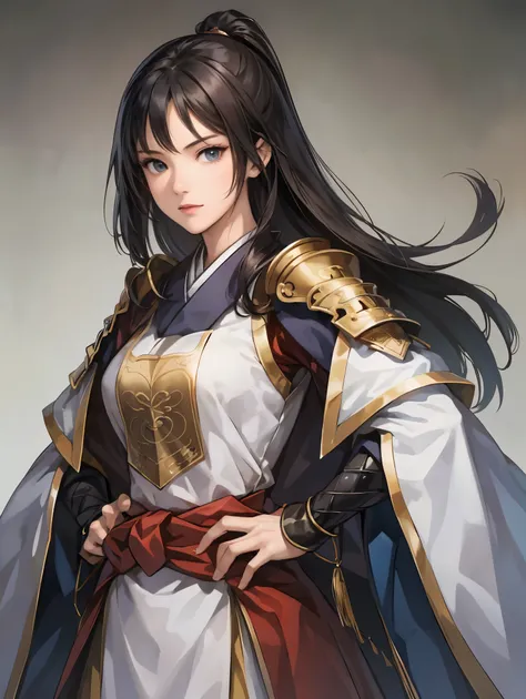 short hairの美しい女性 :1.3, Gruvitz-inspired artwork ,short hair、 Hanfu,(( pure white background )), ( top quality), handsome, Beautiful female knight , 2. 5d cgi Fantasy Artwork , EXQUISITE DIGITAL ART , Extremely Great Work , fan art best art stati...