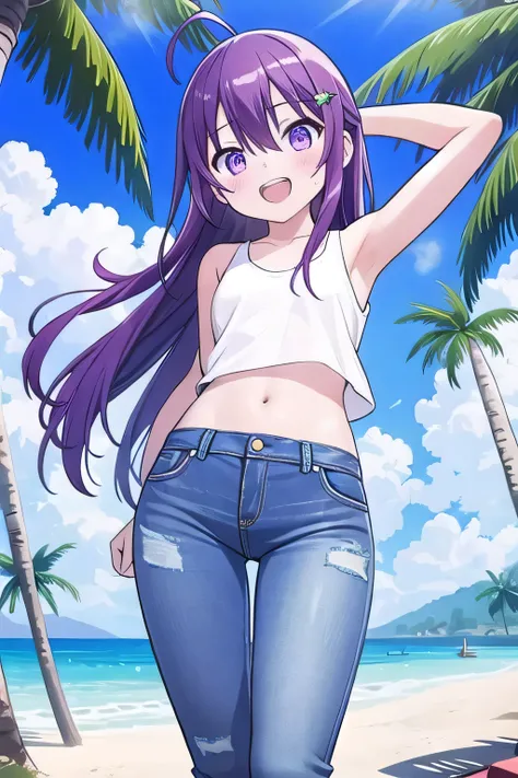 masterpiece, best quality, ultra detail, ((Perfect Face, perfect eyes, perfect hair, perfect arm)), 1girl, 14yo, petite, ((round face, ecstasy, orgasm face, drooping eyes, shame smiling, blush)), dropping eyes, sleepy, Open mouth, ((White teeth)), backgrou...