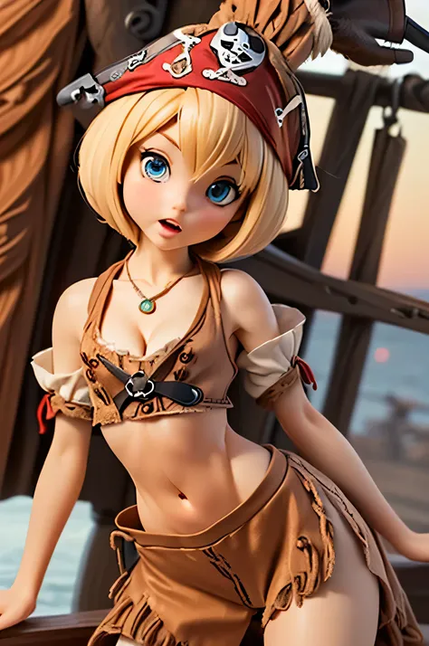 ((((Very tiny cute 7yo hyperrealistic girl)))), ((())), (((red cap))), (((round face))), (((blond hair))), (((blue eyes))), ((very tiny breast)), (((((very tiny body:1.9))))), (((medium hair))), ((((relm arrowny:1.7)))), ((open mouth)), ((cute big lips)), ...