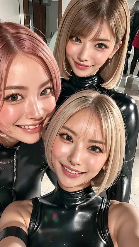   look at me、 big nipples , huge nipples,look at me with a smile            、vision、        two beautiful women   、Looking at Us Closer、looking at us with their faces close to the front、I'm looking at my beautiful platinum-colored hair at an angle 、close t...