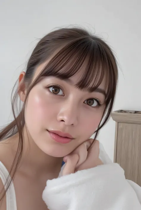 32K, masterpiece, masterpiece, realistic, very well detailed, pictures, high definition, Japanese men really like their faces., Smoother Light , Official Art, written boundary depth, bright light, close, detailed faces, smile, beautiful eye detail, 19 ...