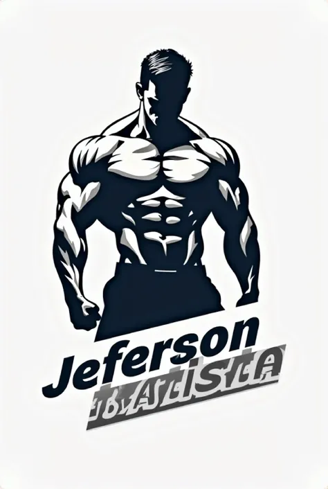 Logo mark Personal trainer written by Jeferson Batista