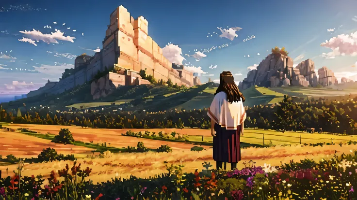 biblical times, Jesus Seeing the Landscape.