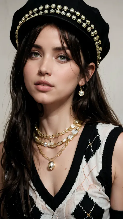 Ana De Armas, black hair