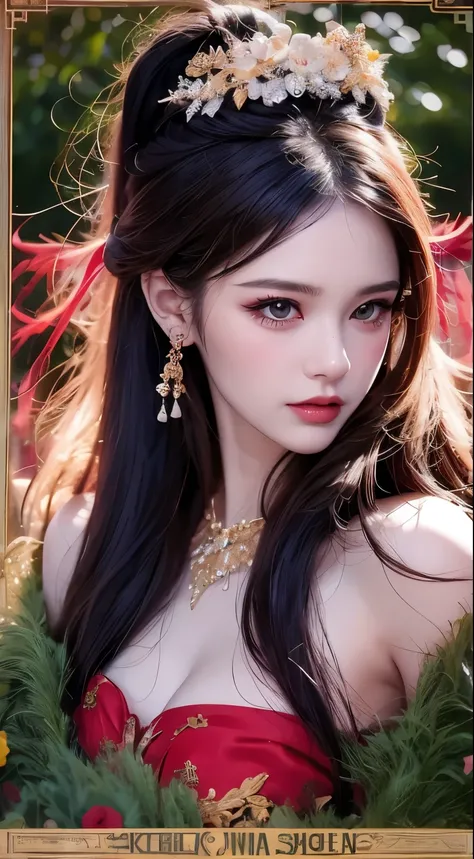 1 beautiful devil woman from hell, In the Dark: 1.6), surreal female portrait by David Hockney and Alphonse Mucha, fantasy art, korea doll, photorealism, dynamic lighting, artstation, poster, volumetric lighting, very detailed faces, 8k ultra, Awarded, in ...