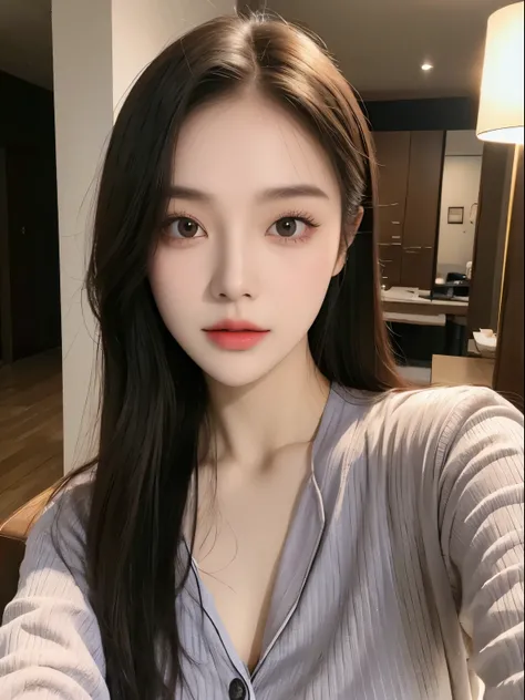 (A GIRL:1.4),(lora:russianDoll:0.3),(lora:TaiwanDoll:0.3),(Best quality, 8k, Masterpiece:1.3), Focus 1.2, Perfect Body Beauty:1.4, Highly detailed face and skin texture, Fine eyes, Double eyelids, Whitened skin, Long hair, (round face: 1.5), (Dark Street: ...