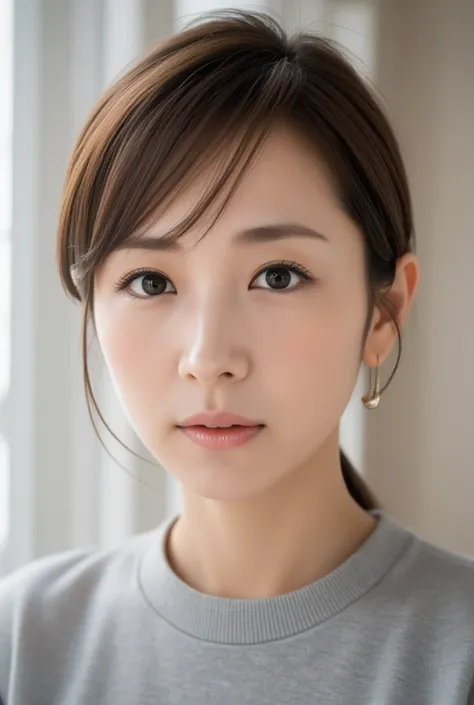 (8k, Hyper RAW Photo, hyperphotoreality:1.3), (Ultra High Quality:1.2), ( best quality:1.3), ( Rystic :1.2), ( very detailed illustration :1.2), ( camera, which surpasses the highest image quality:1.1), ( One Woman), ( Beautiful and Cute :1.5), ( Wrinkl...