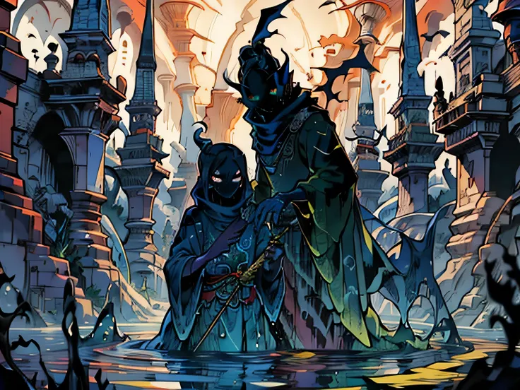 Sereias da Névoa Sombria
🧜‍♀️ Estilo: Nautical Horror, Criatura Fada-Amaldiçoada
🎶 Descrição: These aren't the enchanting mermaids of legends — they're ghosts that creep from the island's waters, their deformed tails filled with sharp scales. Their eyes ar...