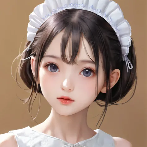 score_9, score_8_up , score_7_up , realistic, pictures, detailed face and eyes, More,Maid Outfit,20 years old, young pretty girl ,(Young:1.5),  hairpins,,(skinny:1.3),( slender :1.1),(Tiny :1.1),(:1.0),bed,rating_safe,black tights,,flat chest,skinny, slend...