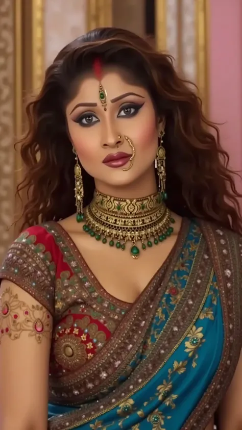 (sexy hot 🥵 devi of Indian, she has very giant with cleavage, sexy long legs, she is sitting on mahishasur thighs side, mahishasur is lying on floor)The image you sent appears to be of Hindu devi of sex love , 40 year old a Hindu goddess known for her sex...