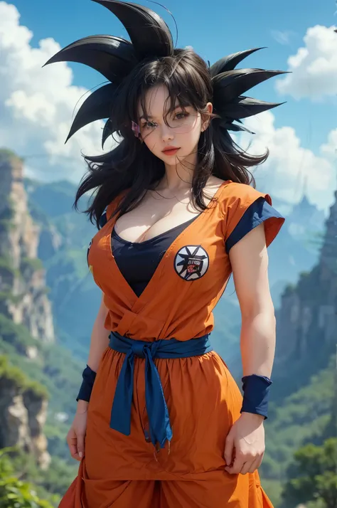 huge big breasts , wide hips, slim waist