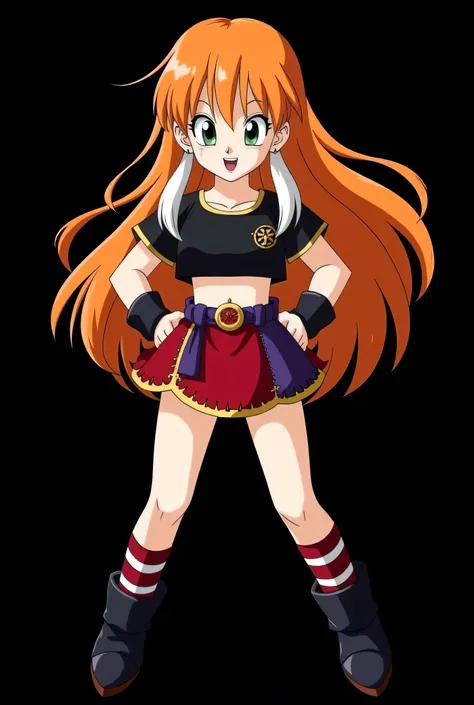 female character based on the Dragon Ball Classic universe with the traits of Akira Toriyama and made by the animation studio TOEI ANIMATION. Uma criança de s de idade e uma feiticeira Wicca.                                            Age: s.  Appearance

...