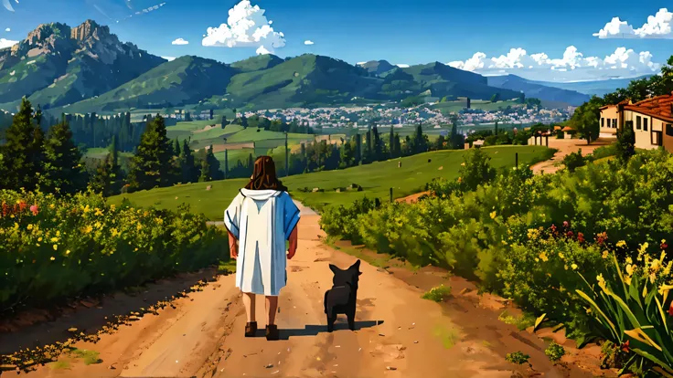 biblical times, Jesus Seeing the Landscape.