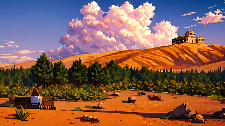 biblical times, Jesus Seeing the Landscape.