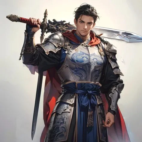 best quality、masterpiece、4k、Super Detail、 red cloak:1.3