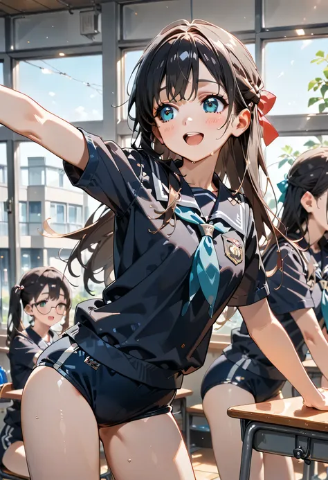 ((ultra-detailed)), (highly detailed CG illustration), (best quality:1.2), ultra-highly detailed, colorful composition, artistic photoshoot, 2 girls, ((cowboy shot:1.4)), moe anime character, girl, dainty facial structure, (baby face), (round face), ((roun...