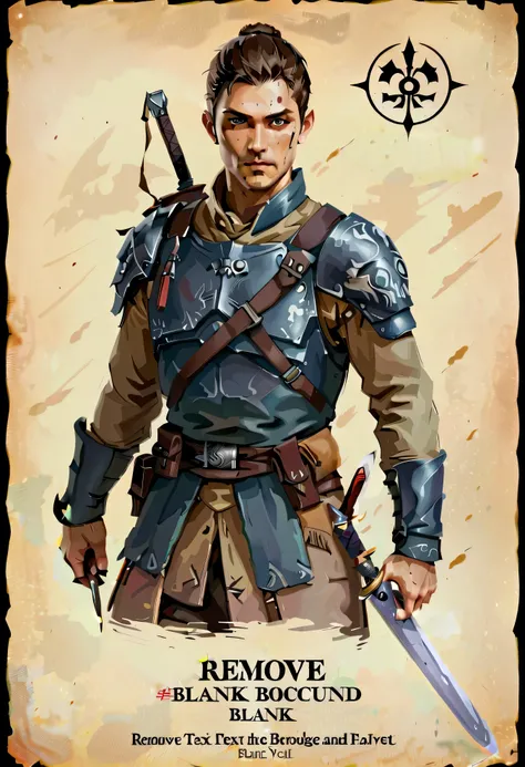 remove text blank background