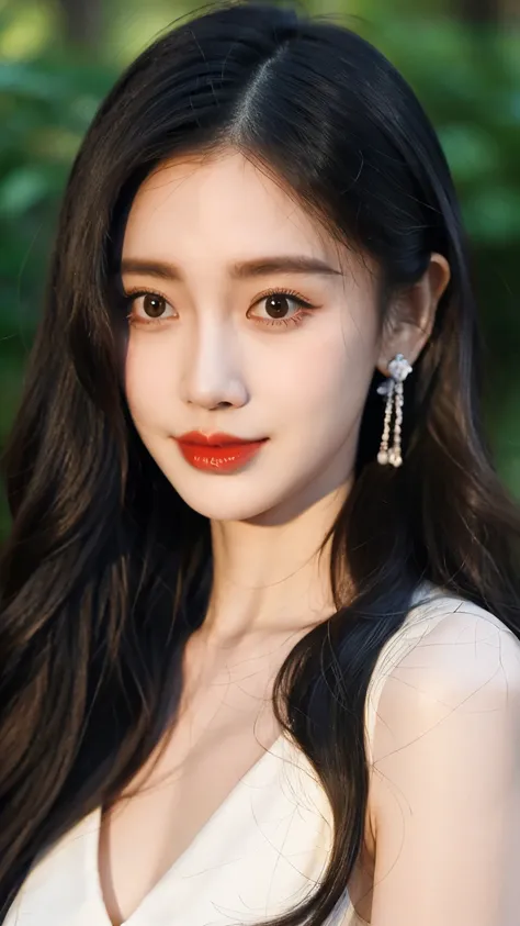 Ultra HD resolution,artistic photos,21year girl,earrings,long hair,Cold white skin,E cup, messy hair , messy hair ,Ruddy face